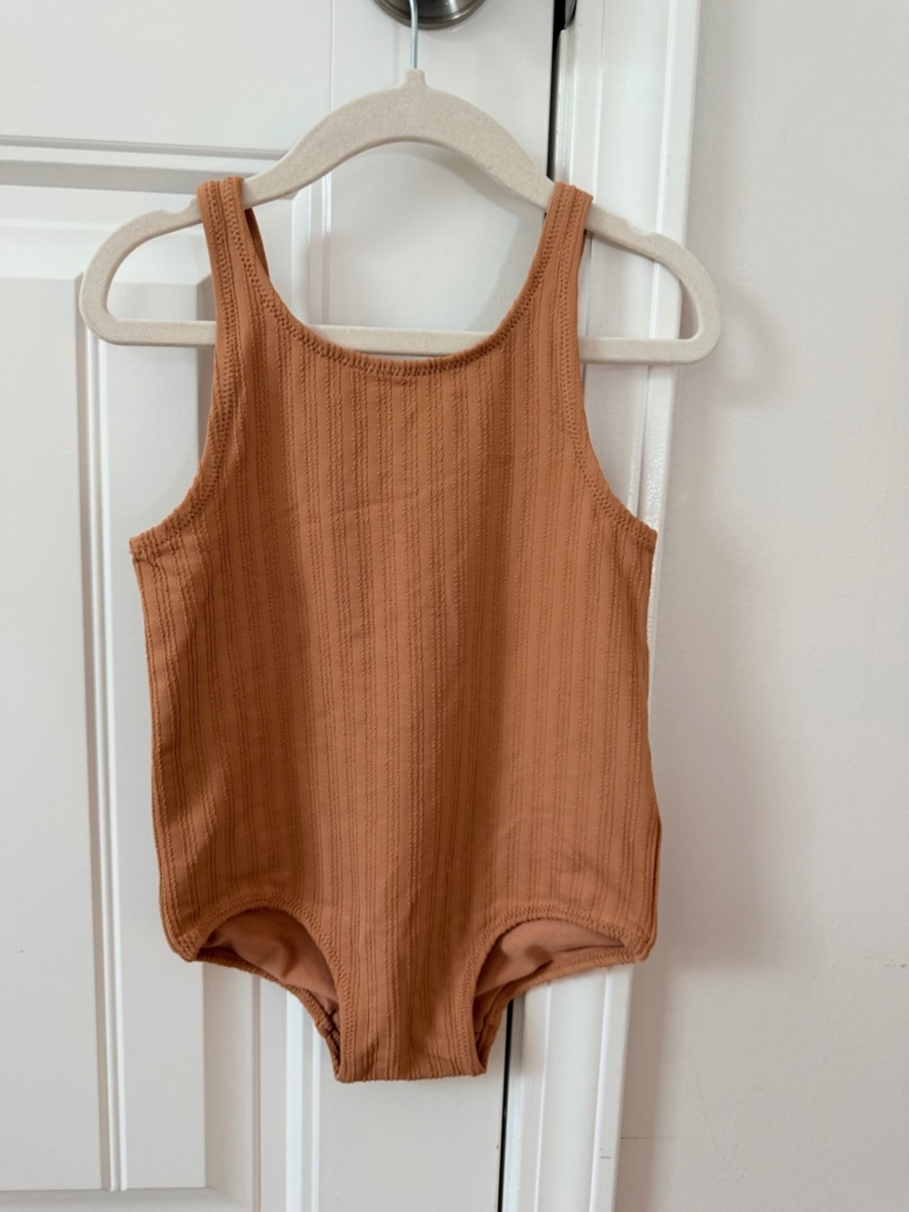 H&M Ribbed Tank One-Piece Swim